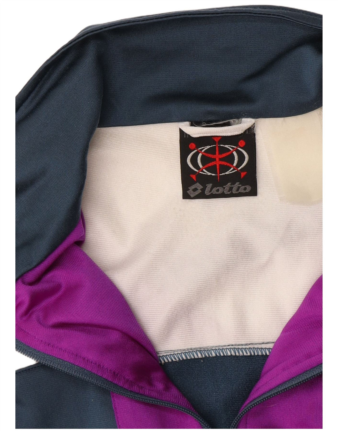 Lotto Herre grafisk hel træningsdragt Medium Navy Blue Colourblock