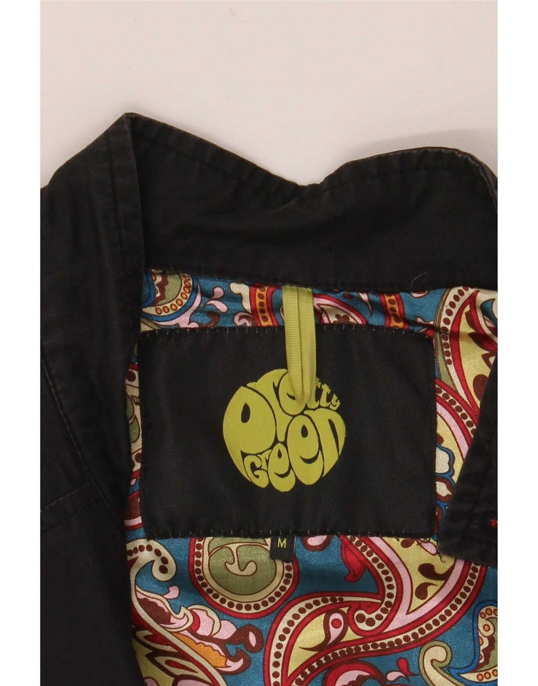 Pretty Green Bomber Jacket UK 38 Medium Sort