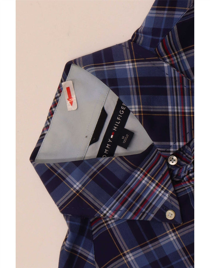 Tommy Hilfiger Herreskjorte Medium Blue Ternet Bomuld