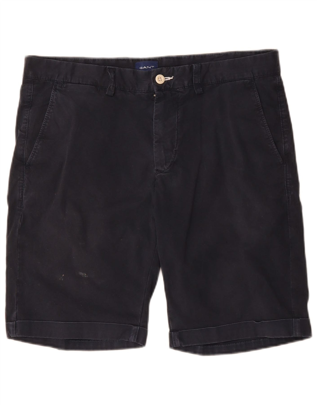 Gant Herre Regular Fit Chino Shorts W32 Medium Marineblå Bomuld