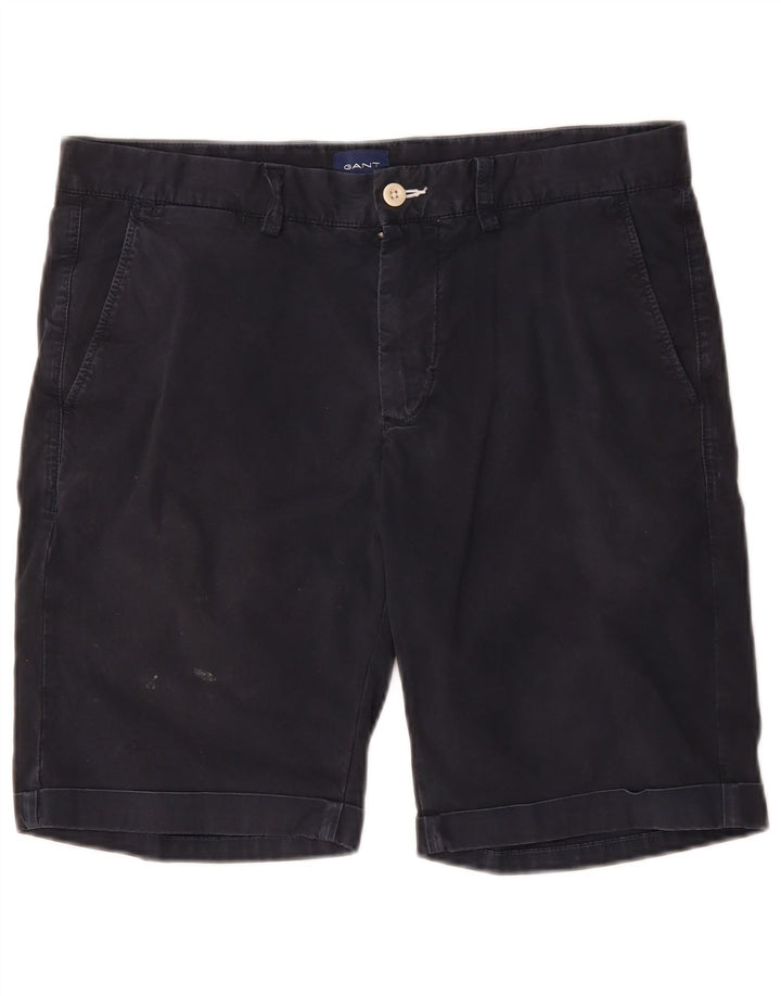 Gant Herre Regular Fit Chino Shorts W32 Medium Marineblå Bomuld