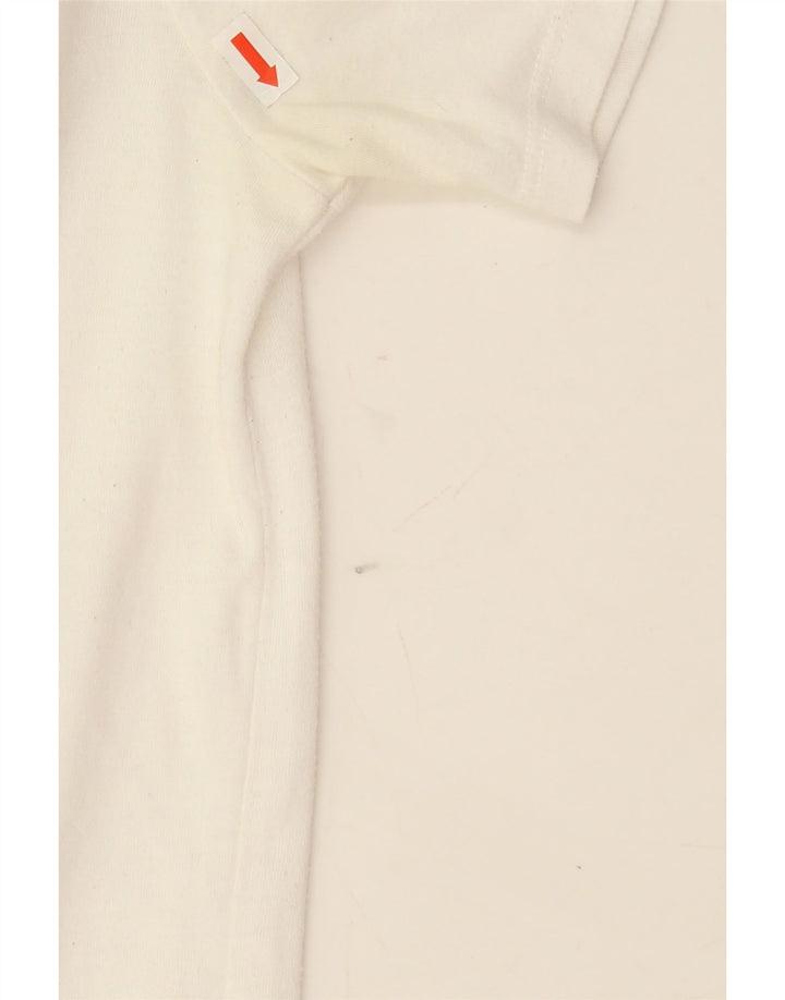 Nike oversized grafisk T-shirt top til kvinder DK 6 XS hvid polyester