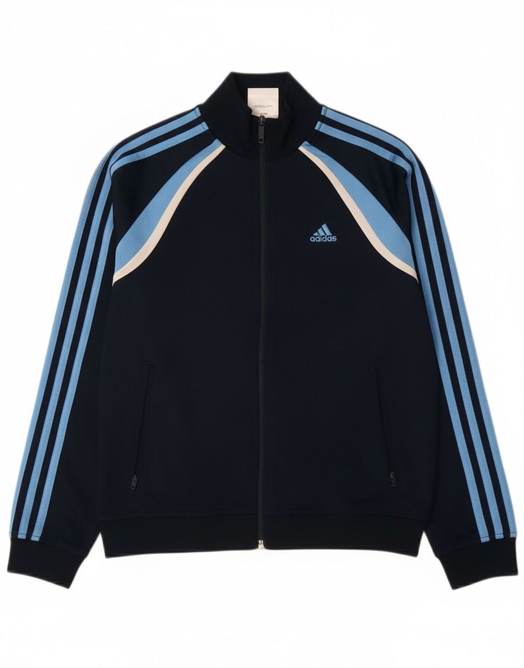 Adidas Træningsdragt Topjakke til drenge 11-12 år Navy Blue Colourblock