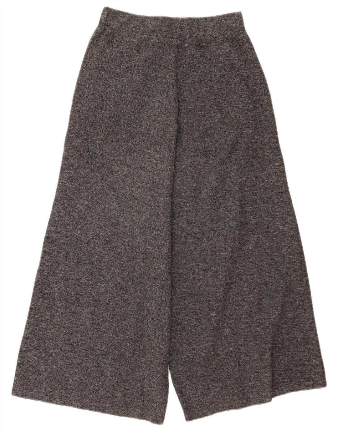 Zara Womens Vide Ben Cropped Trousers Small W26 L24 Grå Polyester