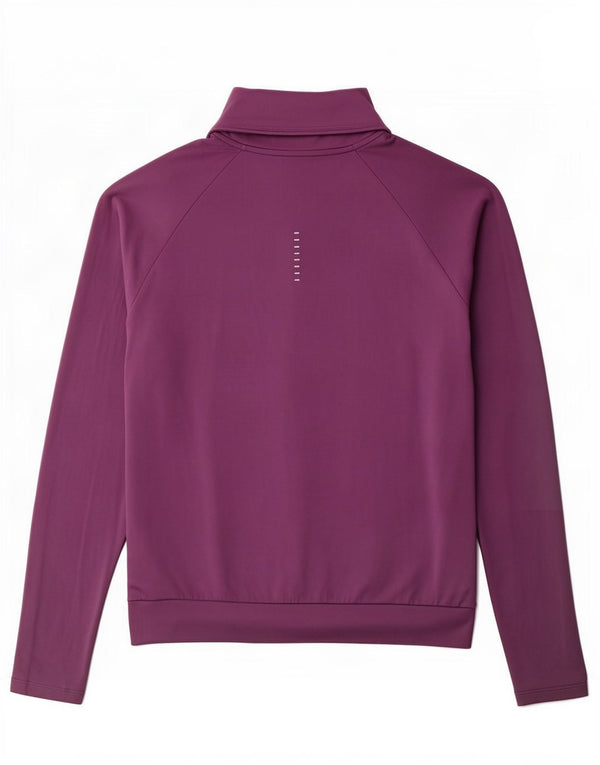 Nike Dame Dri Fit Grafisk Pullover Træningsdragt Top UK 10 Lille Lilla