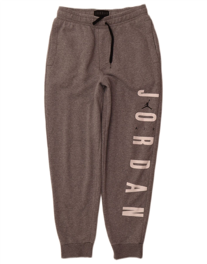 Jordan Herre grafisk træningsdragt Bukser Jogger XS Grå Bomuld