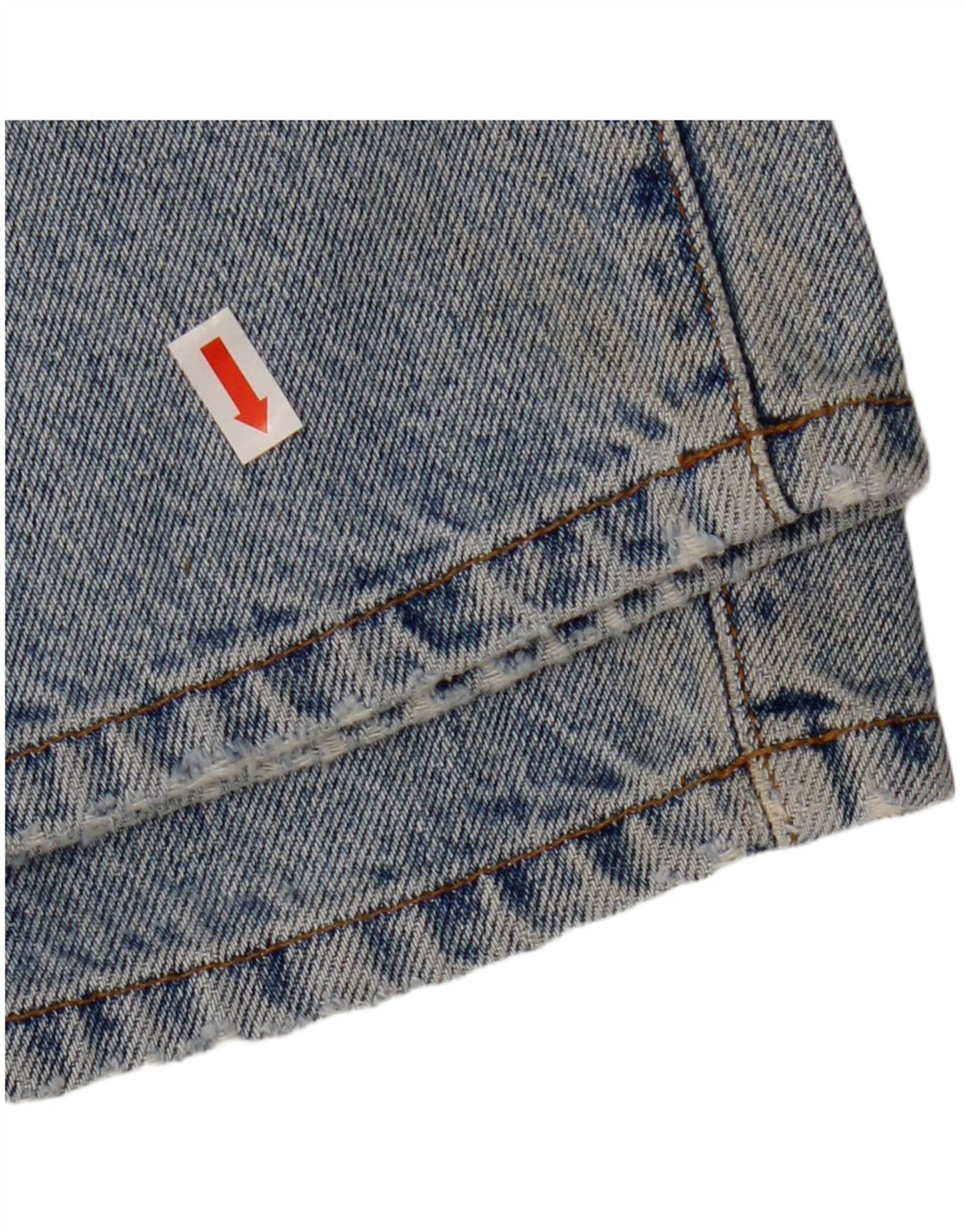 CALVIN KLEIN Dame Straight Jeans US 8 Medium W30 L32 Blå Bomuld