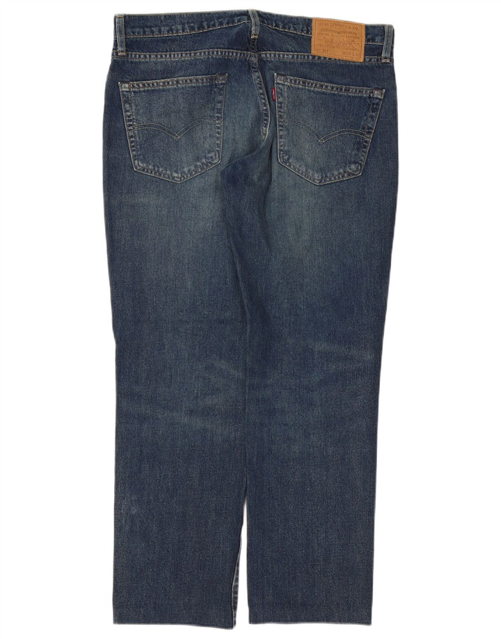 Levi's Herre 511 Slim Jeans W33 L28 Blå Bomuld