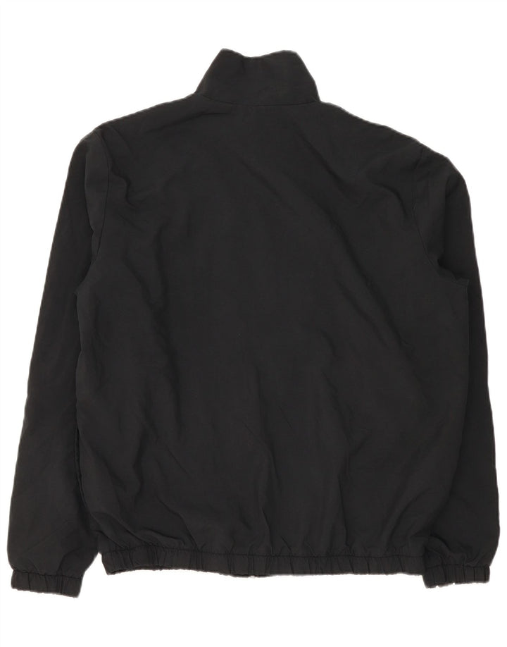 Nike Mens Tracksuit Top Jacket XL Black Colourblock Polyester