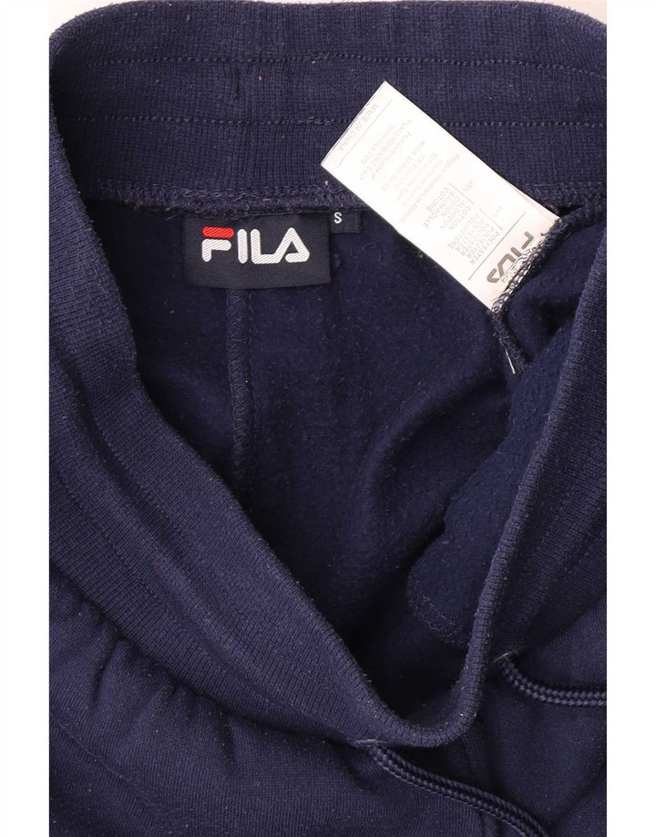 Fila Herre træningsdragt Bukser Joggers Small Navy Blue Colourblock Polyester