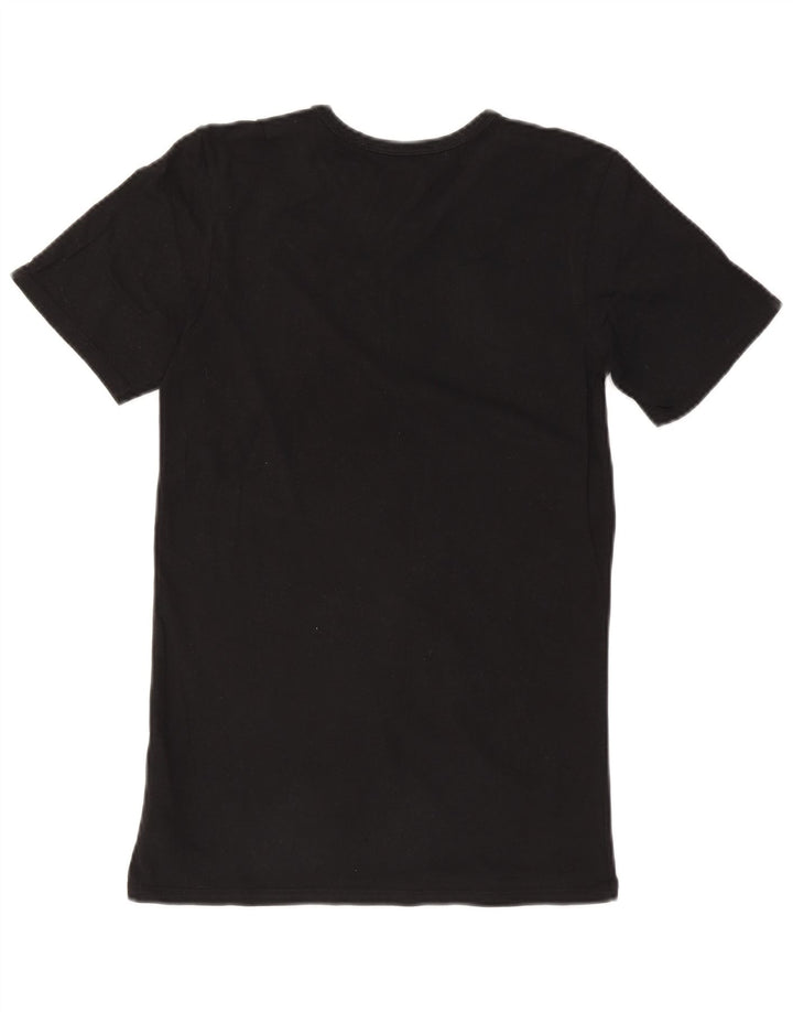 NIKE Mens Athletic Cut Graphic T-Shirt Top XS Black Cotton Vintage Nike and Second-Hand Nike from Messina Hembry 