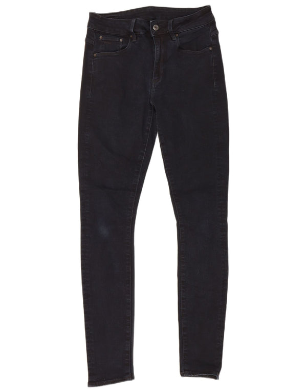 G-Star Womens 3301 Skinny Jeans W29 L32 Navy Blue Cotton