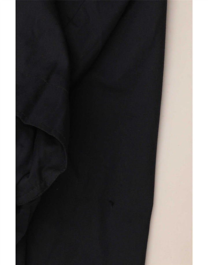 Vintage Trench Coat til mænd UK 42 XL Navy Blue Polyester