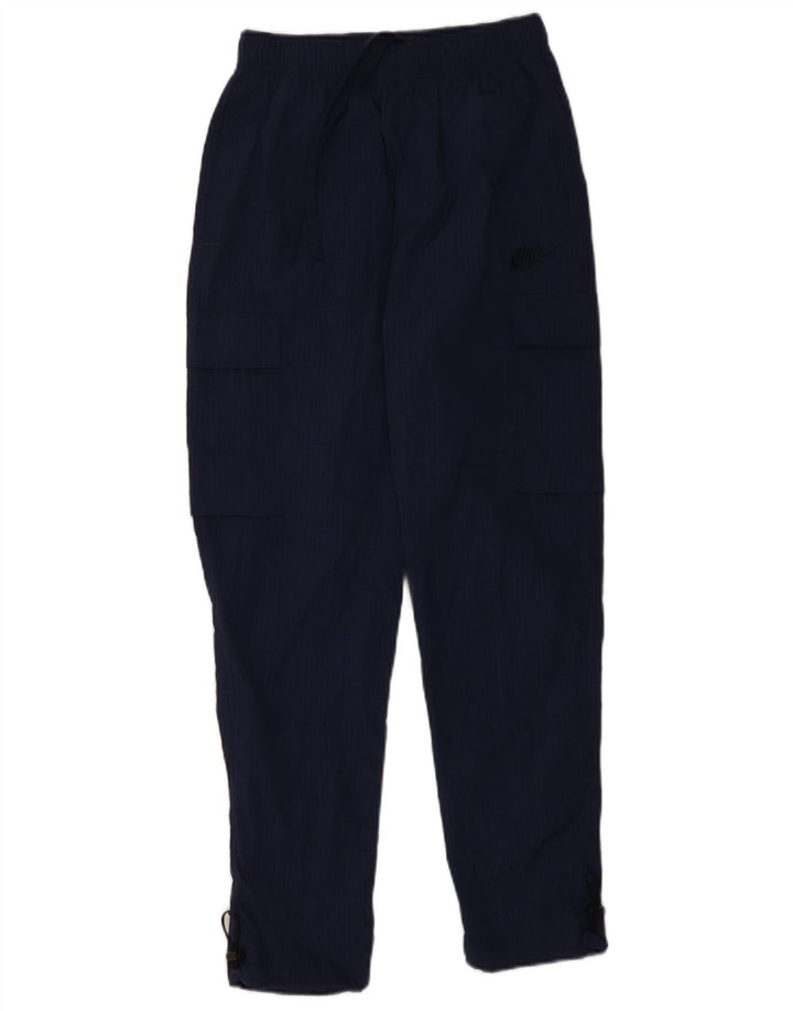 Nike Herre Cargo Træningsdragt Bukser XS Navy Blue Nylon