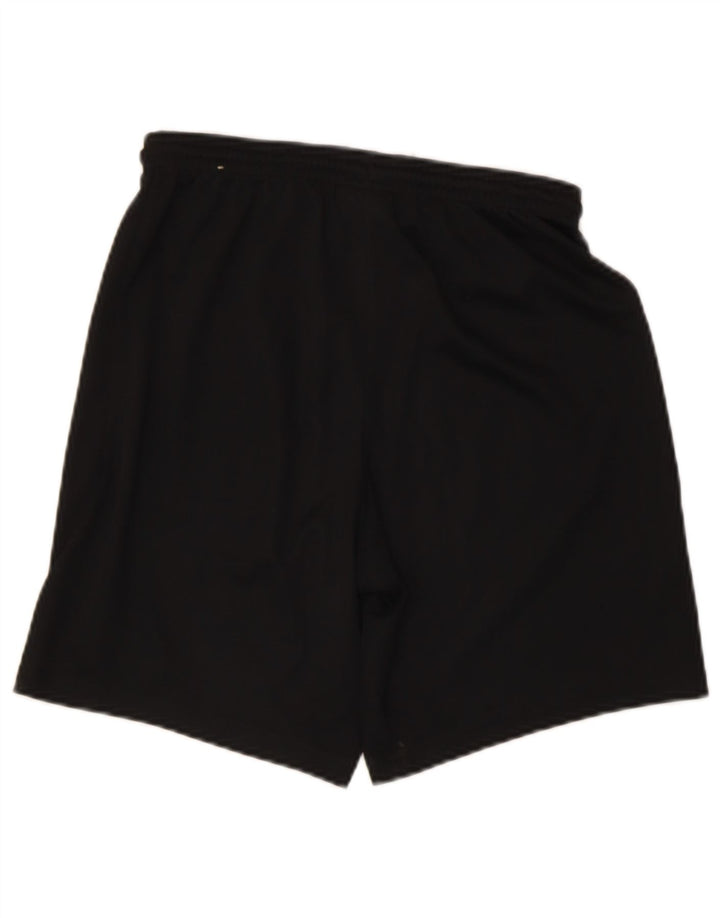 NIKE Boys Dri Fit Sport Shorts 12-13 Years Large Black Polyester