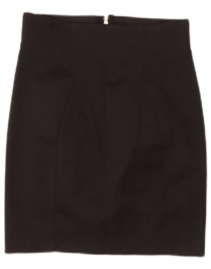 Zara Pencil Skirt Small W26 sort polyester