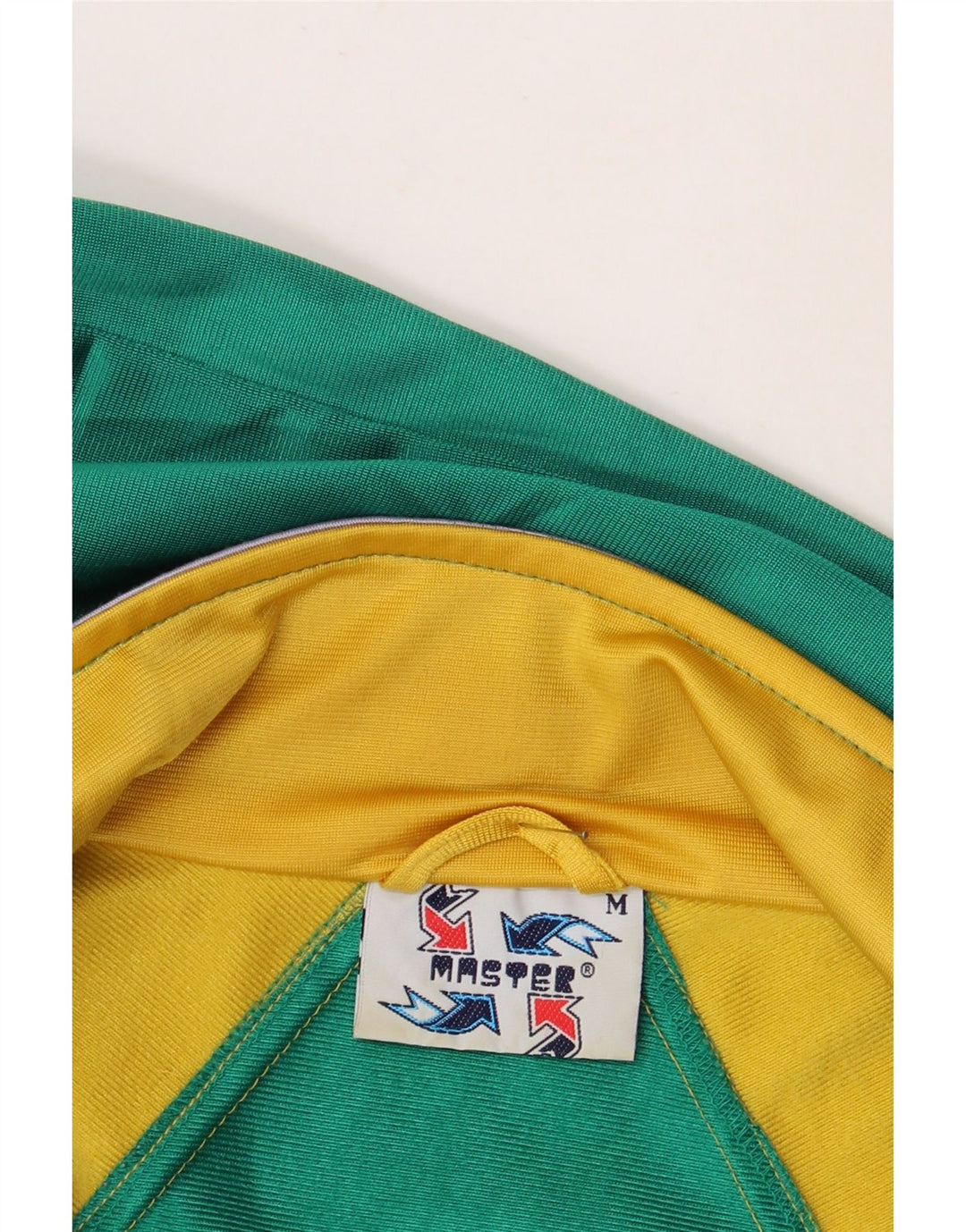 Master Træningsdragt til mænd Topjakke Medium Grøn Colourblock Polyester