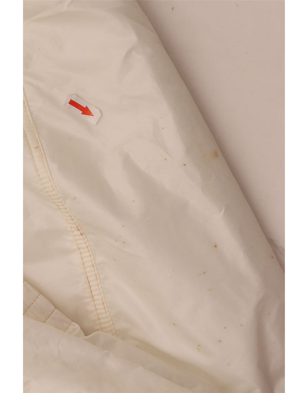 Luhta Herre Loose Fit Polstret Jakke UK 42 Large White Colourblock Polyester
