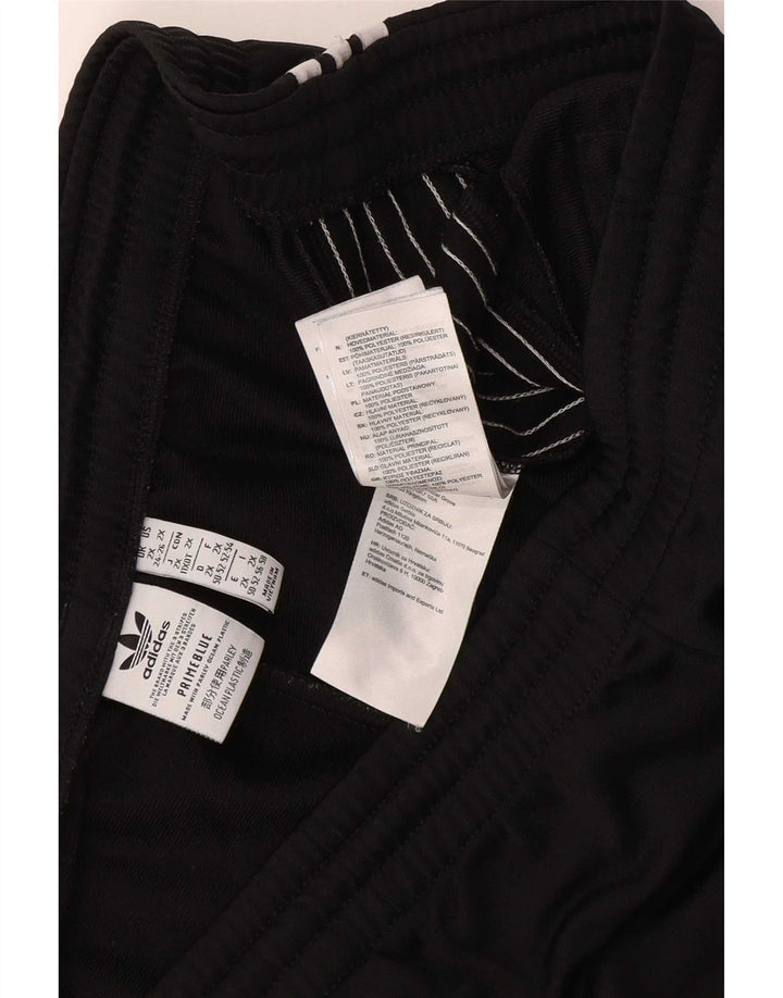 Adidas Træningsdragtsbukser til kvinder UK 24/26 2XL Sort Polyester