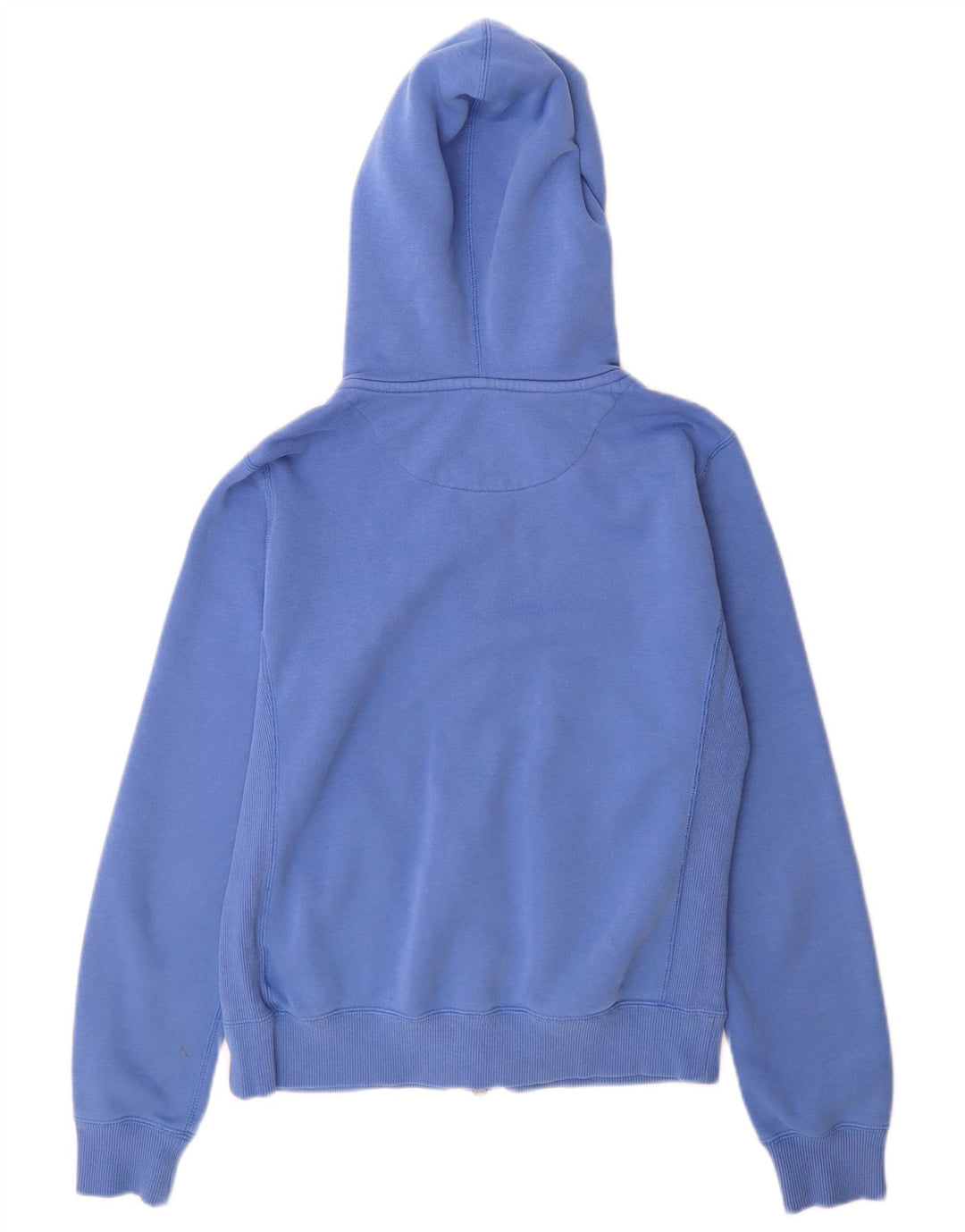 Nike hættetrøje med lynlås til kvinder UK 12 Medium Blue Bomuld