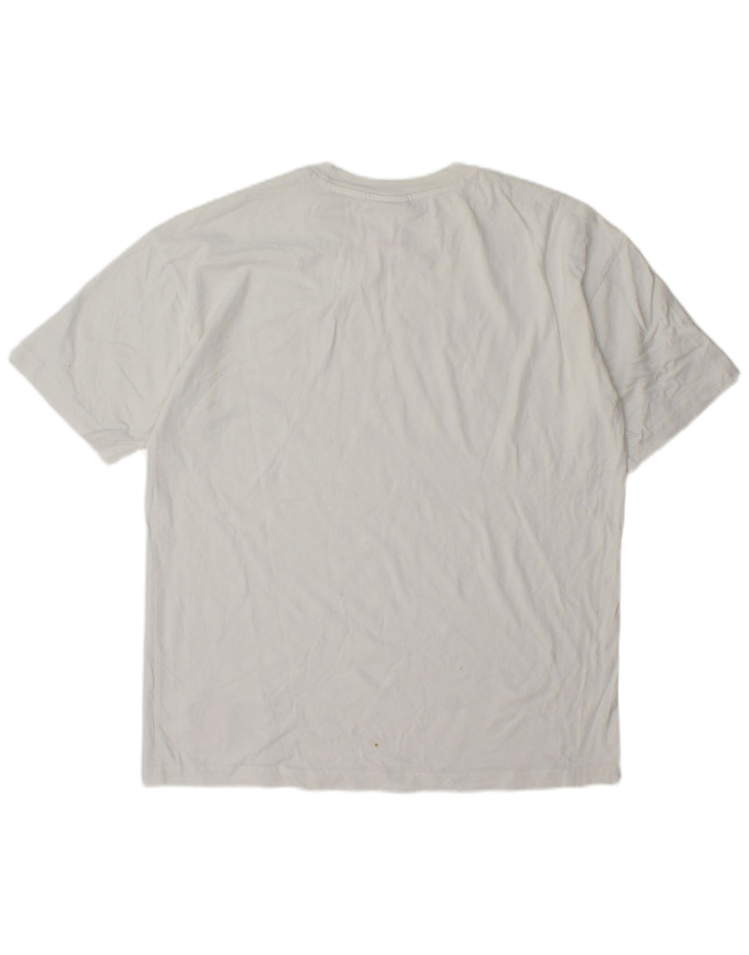 Champion Herre Stranger Things Grafisk T-Shirt Top Medium Hvid