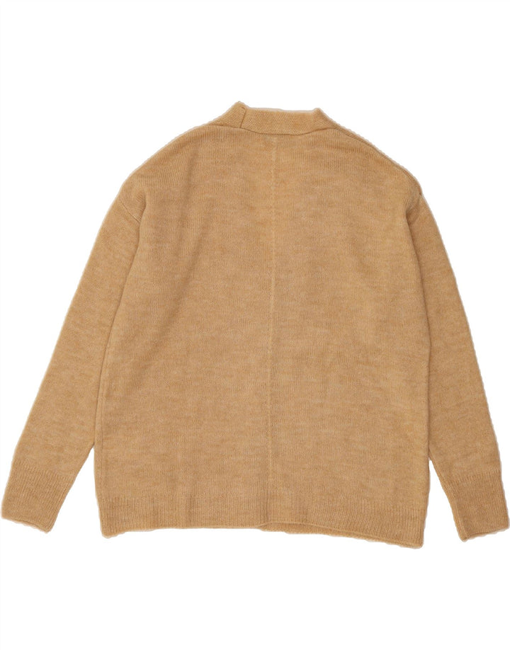 LAURA TORELLI Womens Cardigan Sweater UK 14 Medium Beige Acrylic Vintage Laura Torelli and Second-Hand Laura Torelli from Messina Hembry 