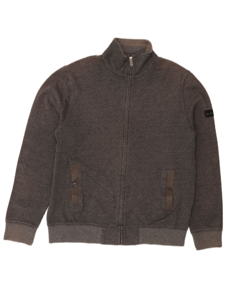 BEN SHERMAN Træningsdragt til mænd Topjakke Medium Grå Bomuld