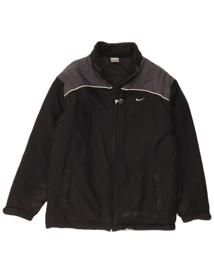 Nike Boys Windbreaker Jacket 13-14 år XL Sort Colourblock Nylon