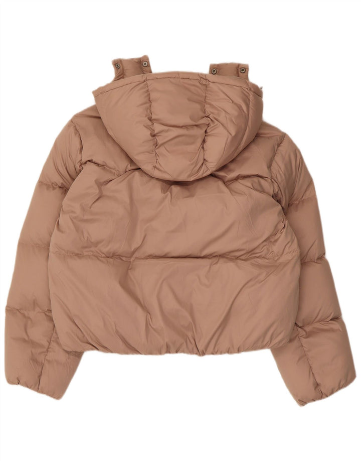 Levi's Dame Hætte Oversized Polstret Jakke UK 10 Lille Lilla Polyester