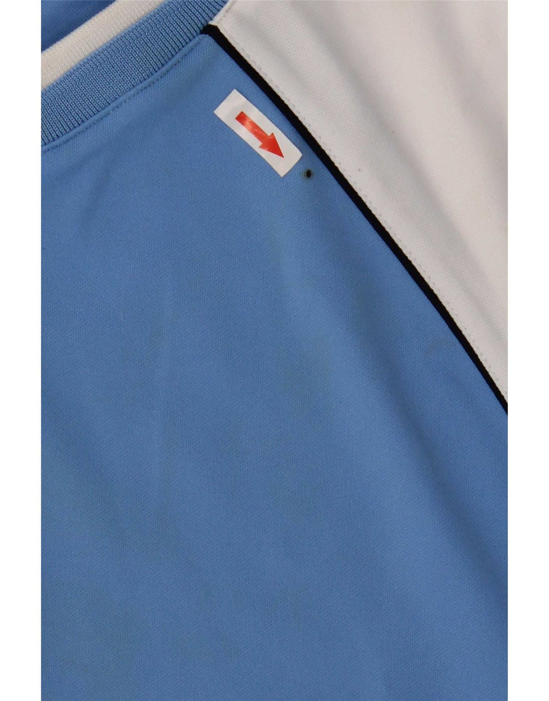 Asics Herre grafisk T-shirt Top Medium Blue Colourblock Polyester