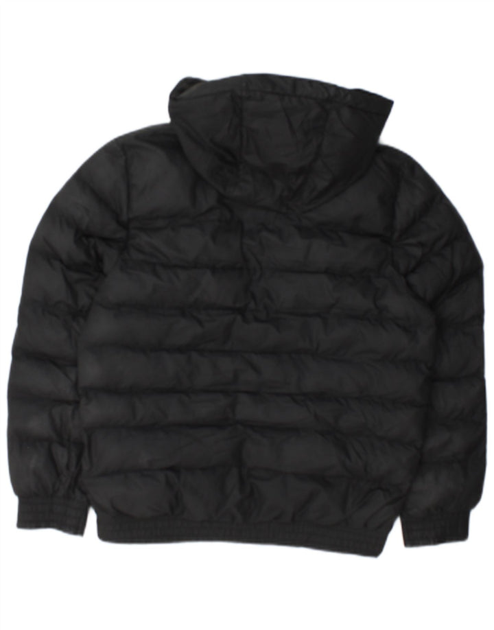Nike drenge hætte polstret jakke 12-13 år Laarge sort polyester