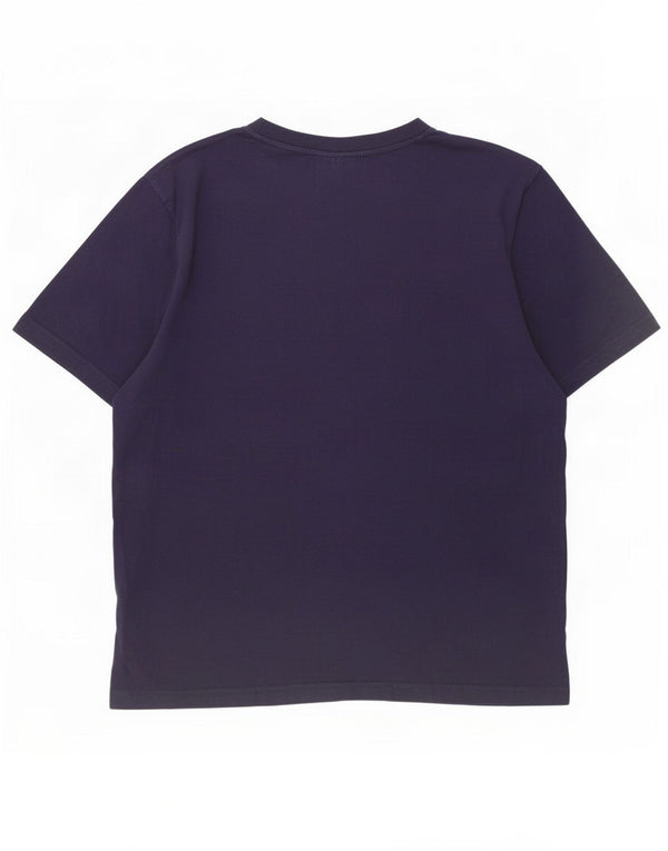 Kappa Herre grafisk T-shirt top XL marineblå bomuld