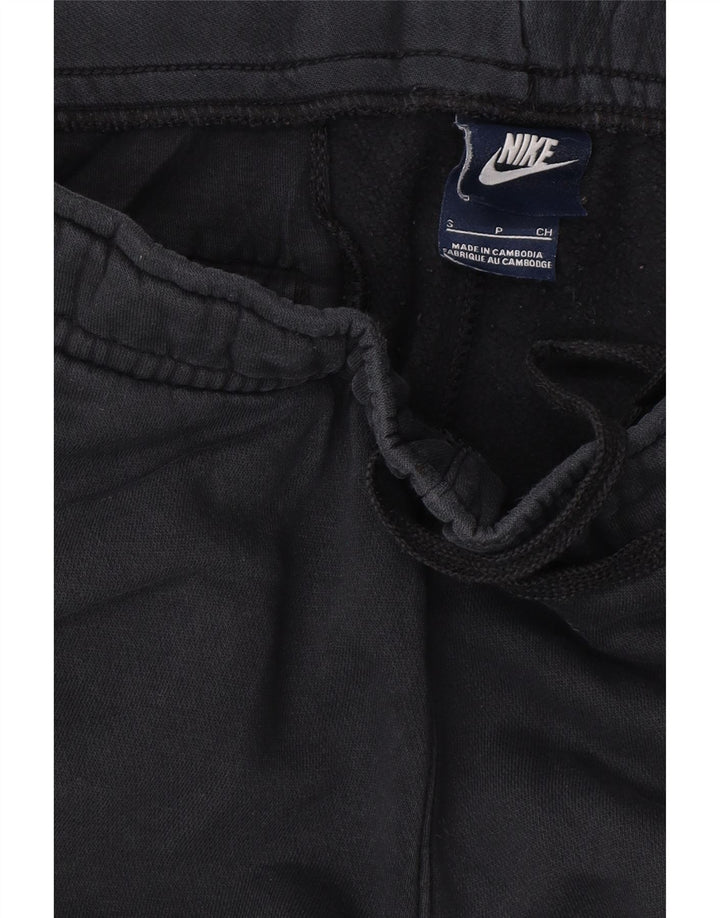 NIKE Mens Graphic Tracksuit Trousers Joggers Small Navy Blue Cotton Vintage Nike and Second-Hand Nike from Messina Hembry 