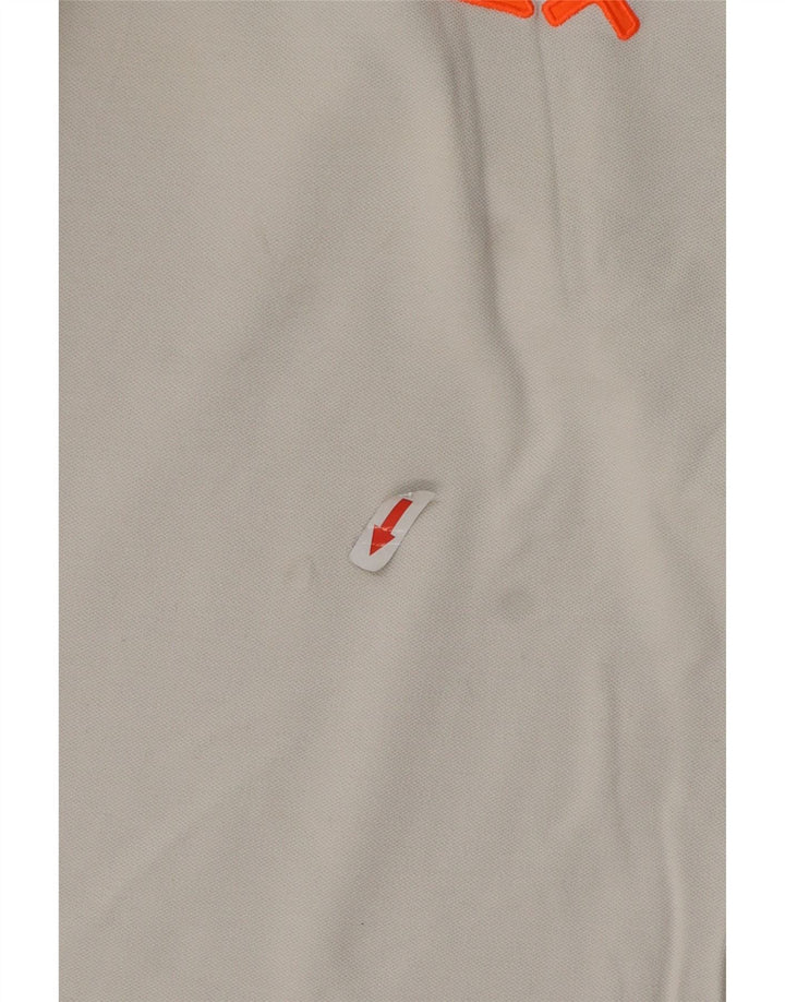 Sun68 Herre Grafisk T-Shirt Top 2XL Grå Bomuld