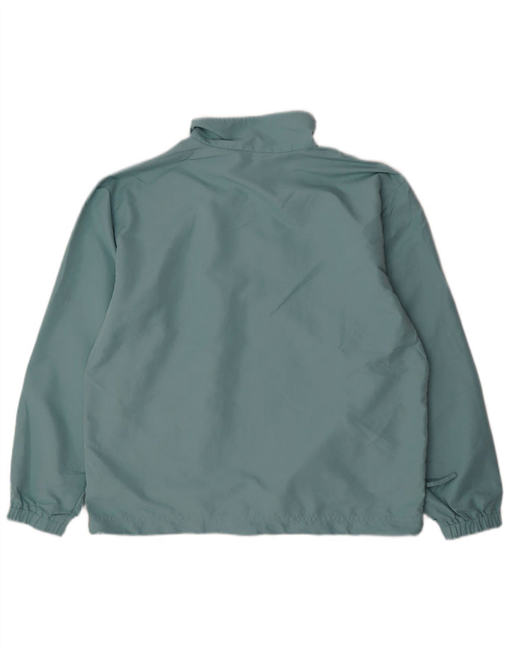 IZOD Herre Zip Neck Pullover Træningsdragt Top Medium Blue Polyester