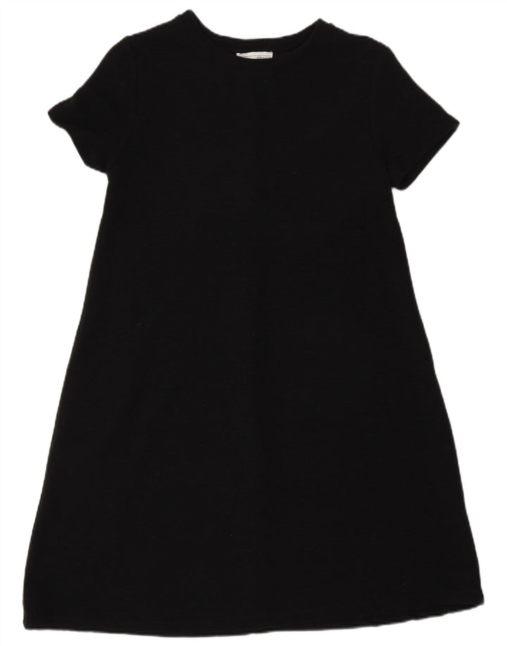 Zara Dame A-Line Kjole UK 14 Medium Sort
