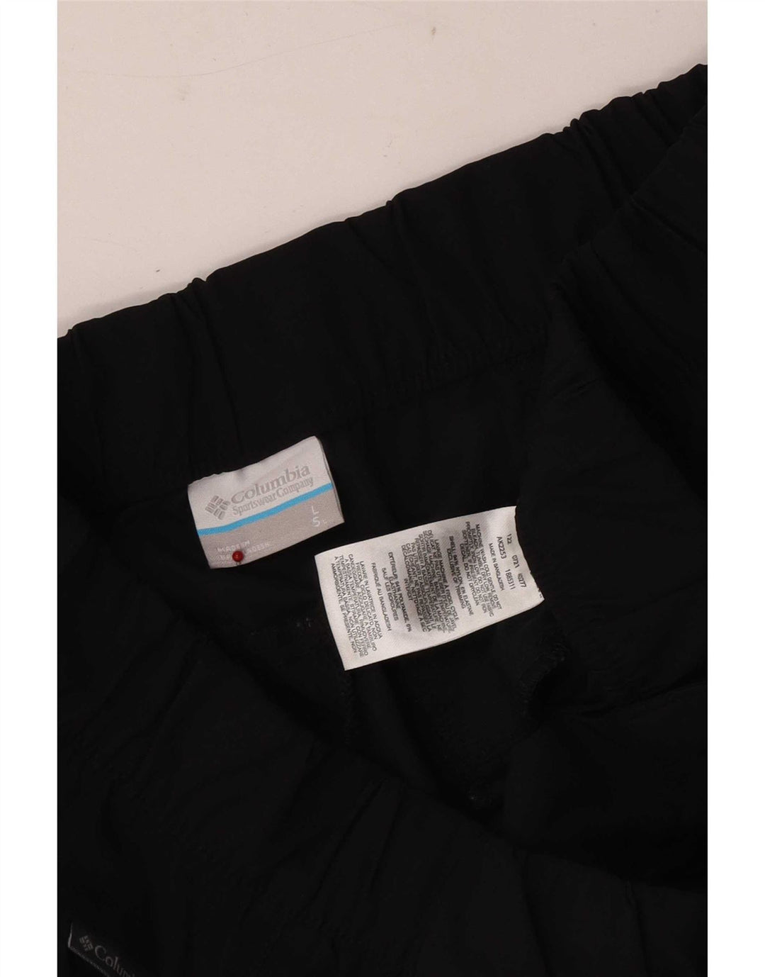 Columbia Herre almindelige sportsshorts store sorte nylon