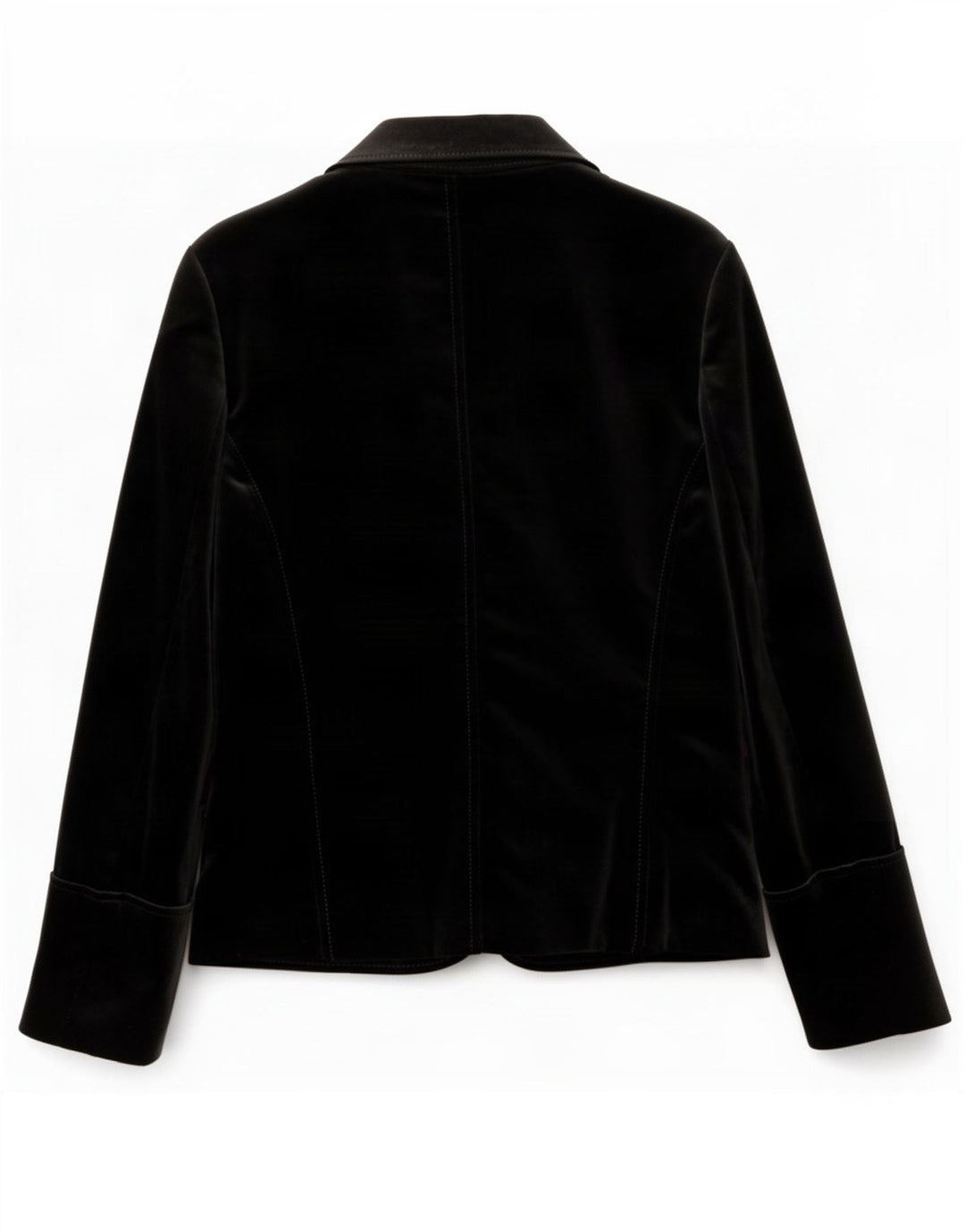 Hugo Boss Dame 1-knap Velvet Blazer Jacket UK 10 Small Black