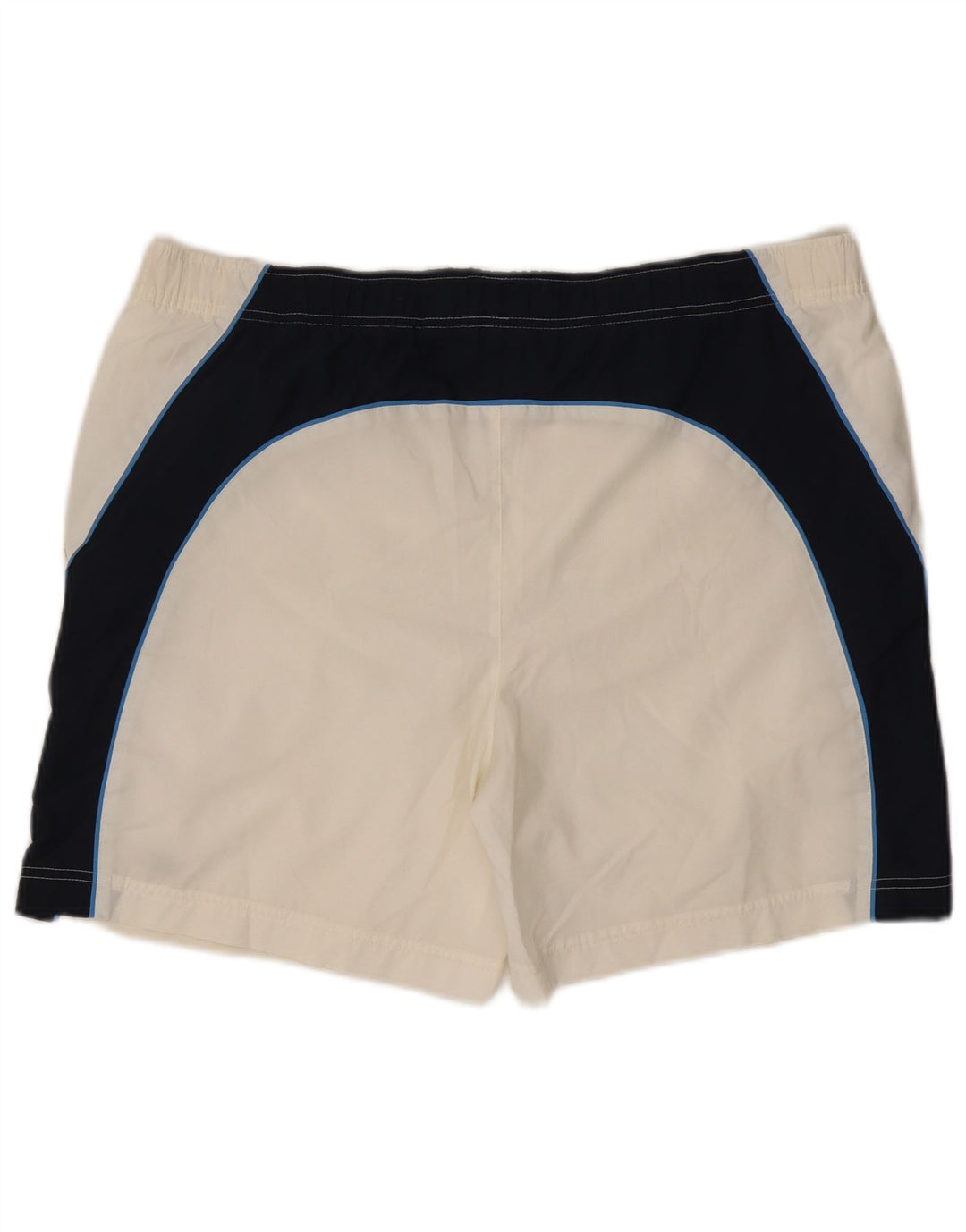 Nike herre svømmeshorts XL hvid colourblock polyester