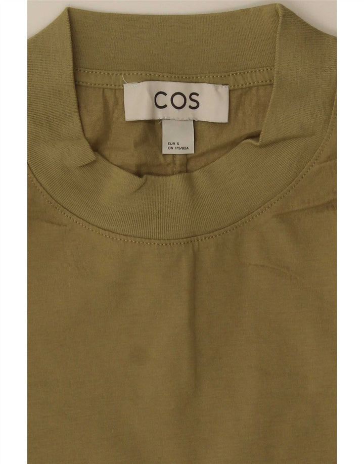 Cos Herre T-Shirt Top Lille Khaki