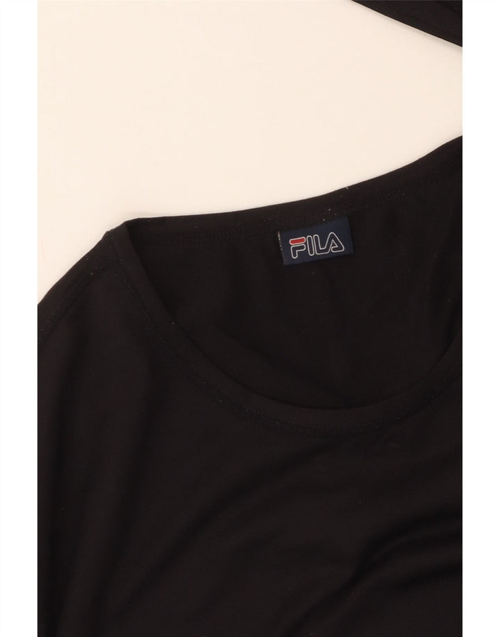 FILA Herre Top Langærmet Medium Sort