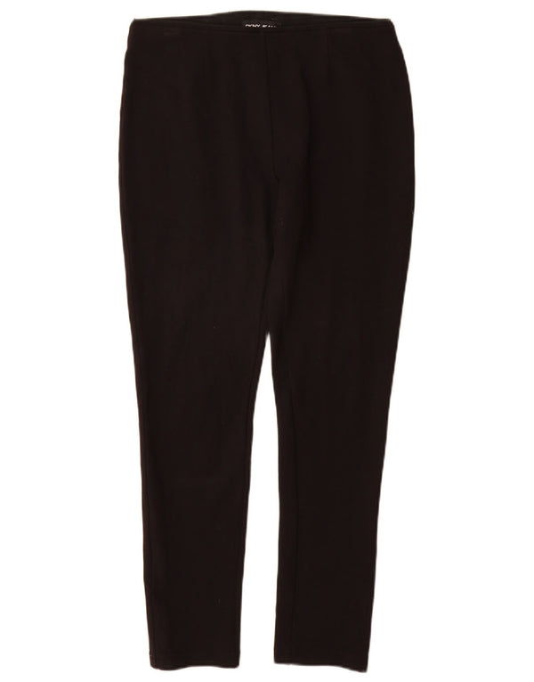 Dkny Dame Skinny Casual Bukser Small W27 L29 Black Viscose