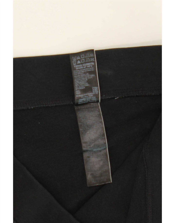 Marks & Spencer Womens Leggings UK 16 Large Black Bomuld