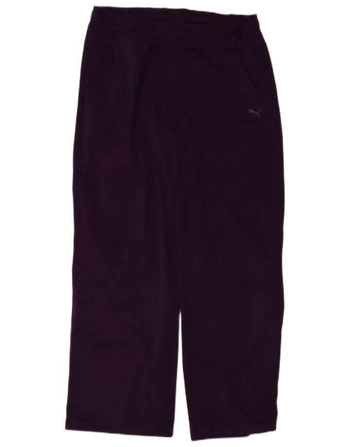 Puma Træningsdragtsbukser til kvinder UK 12 Medium Lilla Polyester