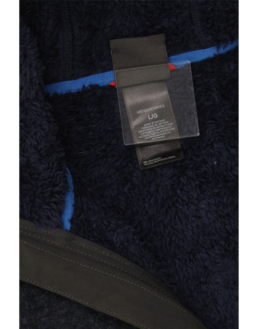 THE NORTH FACE Herre hættecardigantrøje Stor marineblå polyester