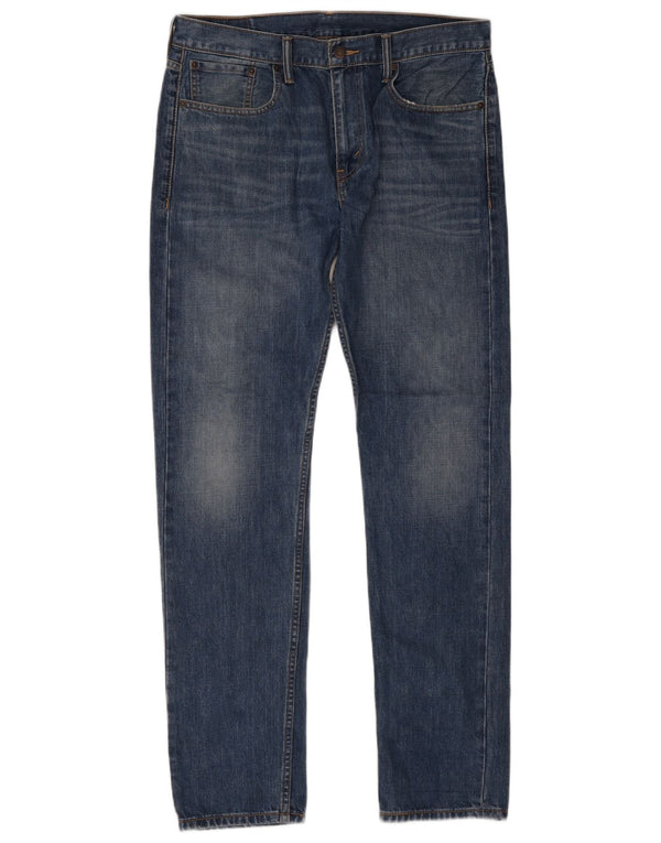 Levi's Herre 508 Regular Tapered Jeans W33 L34 Blå Bomuld