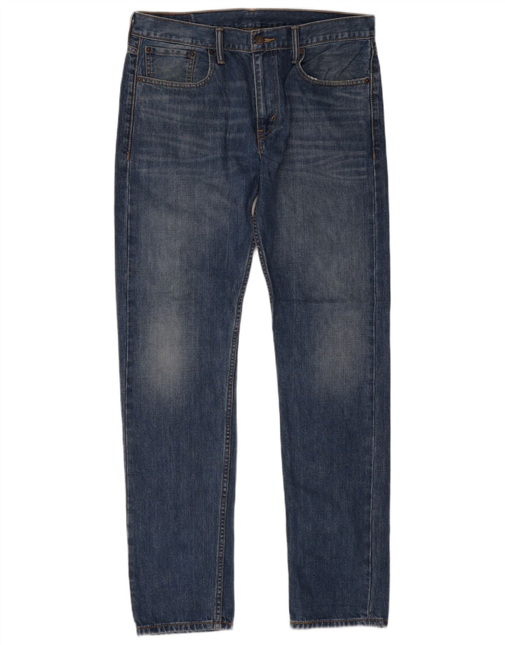 Levi's Herre 508 Regular Tapered Jeans W33 L34 Blå Bomuld