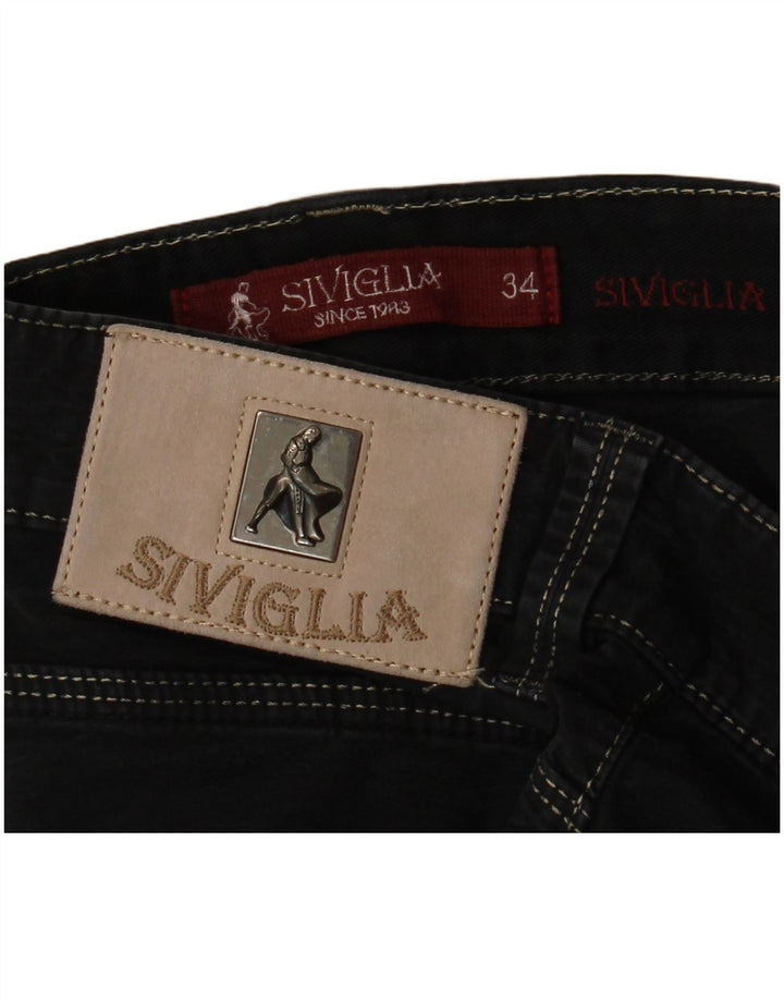 SIVIGLIA Slim Casual Bukser til kvinder W34 L32 Sort