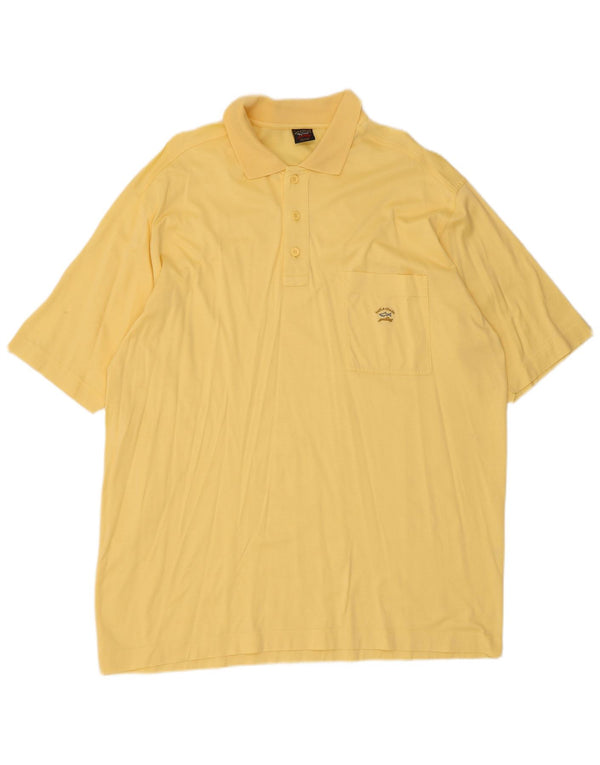 Paul & Shark Herre Yachting Polo Shirt 2XL Gul