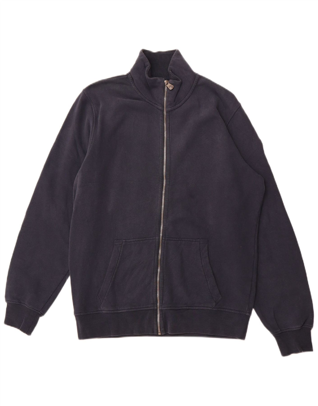 COLMAR Womens Tracksuit Top Jacket UK 18 XL Navy Blue Cotton